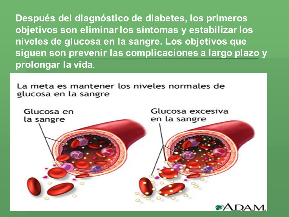 Diabetes en la sangre